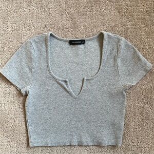 Glassons Notched Baby Tee